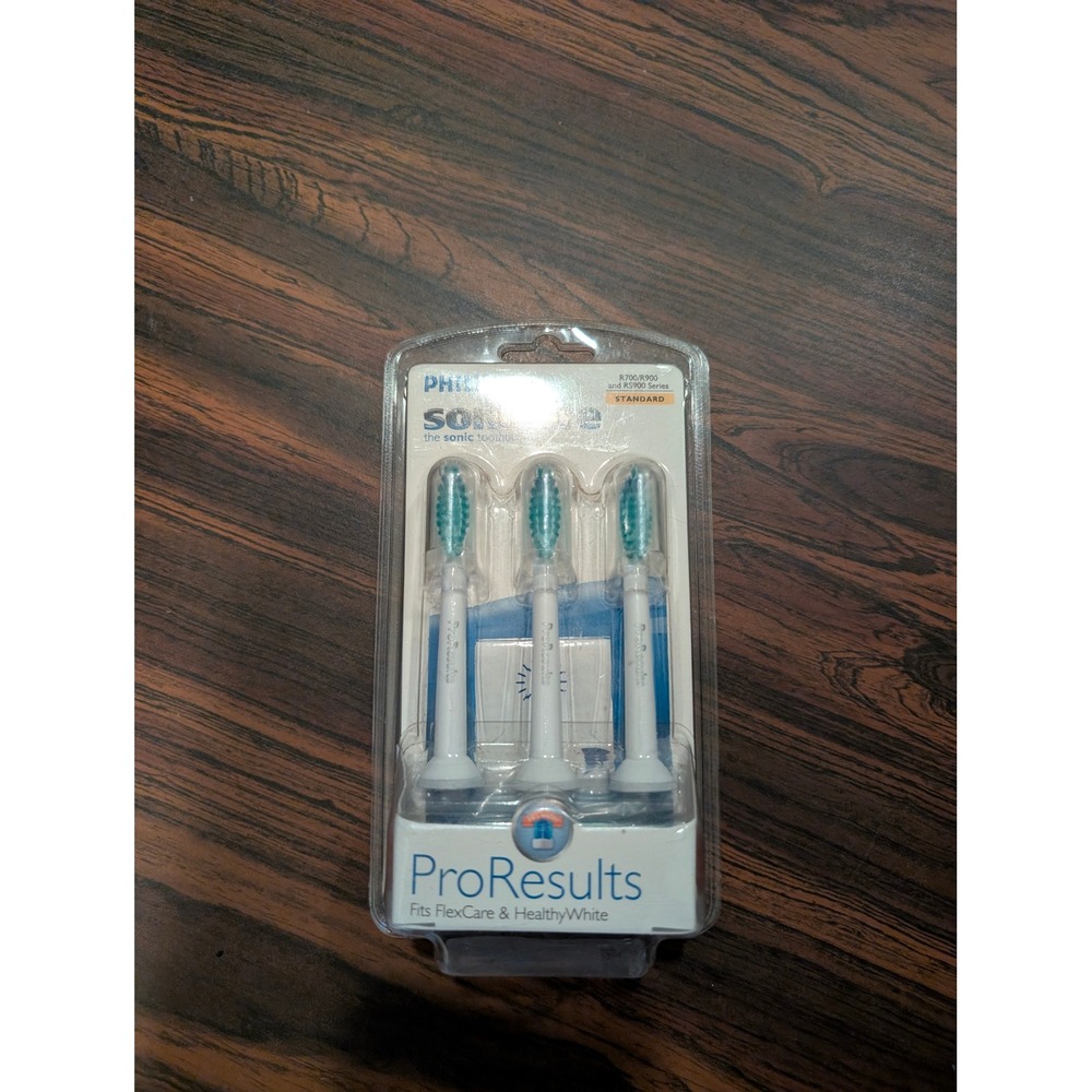 Philips Sonicare ProResults Replacement Brush Heads Standard 3pk HX6013 White